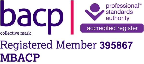 BACP registered member 395867, accredited by the Professional Standards Authority